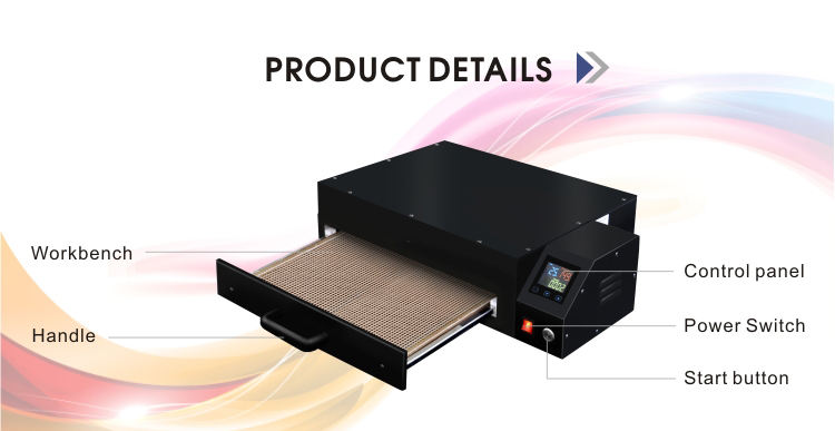 Newest Design Mini Portable Manual Oven Drying Powder Machine Equipment
