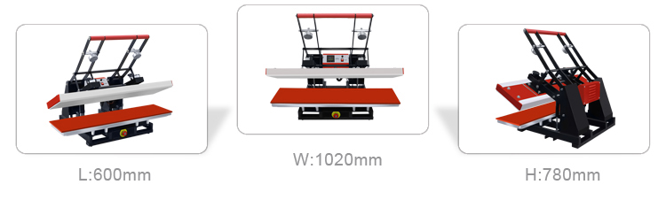 High Quality Transfer Ribbon Auto Open Heat Press Machine For Shoestring Shoelace